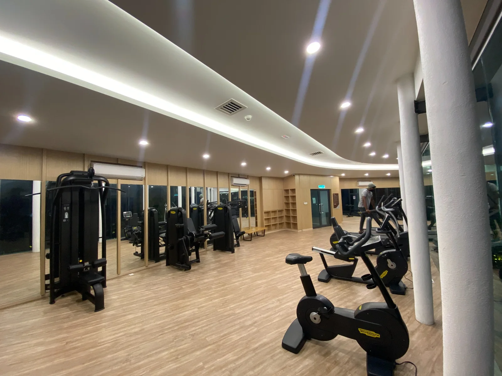 Gym facility at an UrbanNest residence